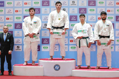 Azərbaycan birinciliyində gənc cüdoçularımız medal qazanıblar