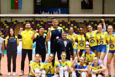 Voleybol klubumuz paytaxtdan qələbə ilə dönüb