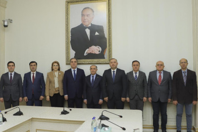 İcra başçısı Türkiyənin Qafqaz Universitetinin nümayəndələrini qəbul edib