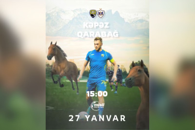 “Kəpəz” - “Qarabağ” matçının təyinatları bəlli olub