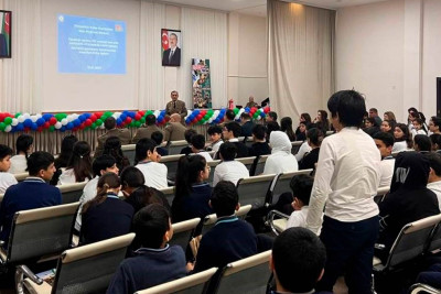 Şagirdlər fövqəladə hallar zamanı davranış qaydaları barədə maarifləndiriliblər