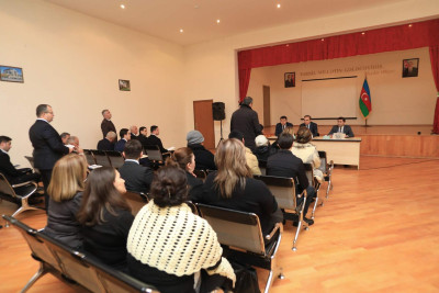 Niyazi Bayramov vətəndaş qəbulu keçirib