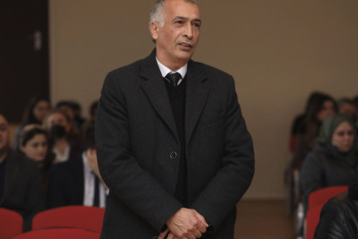 Niyazi Bayramov 14 nömrəli məktəbdə sakinləri qəbul edib