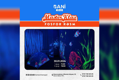 “Fosfor Rəsm” adlı master-klas baş tutacaq