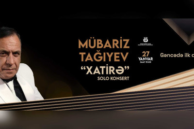 Mübariz Tağıyev şəhərimizdə ilk solo konserti ilə çıxış edəcək