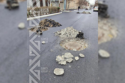 Üç küçədə lüklər səliqəyə salınır