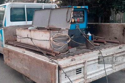 Atasının maşınını icazəsiz idarə edən yeniyetmə qaz borusunu sındırıb