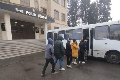Şəhərdə avara və dilənçiliklə məşğul olanlar saxlanılıblar