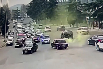 Toy karvanında avtoxuliqanlıq edən şəxslər saxlanılıblar