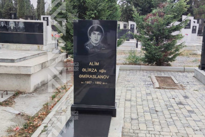 Gəncə şəhidi Alim Əmiraslanovun doğum günüdür