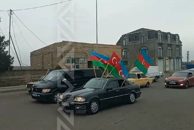 Laçında qəzaya uğrayan hərbçimizlə vida mərasimi baş tutub