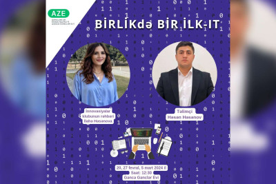 Gənclər üçün İT sahəsində təlim təşkil olunacaq