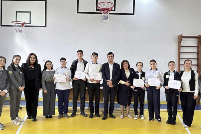 Məktəblərin birində "Nə? Harada? Nə zaman?" oyunu keçirilib