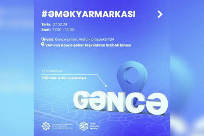 Dövlət Məşğulluq Agentliyi əmək yarmarkası keçirəcək