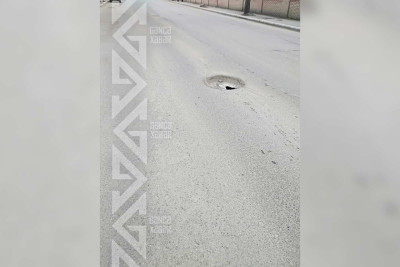 Lüklər avtomobillər üçün çətinlik yaradır