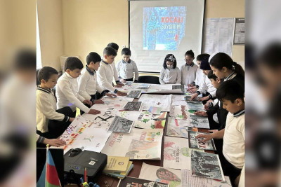 Təhsil ocaqlarında Xocalıya həsr olunan tədbirlər baş tutub