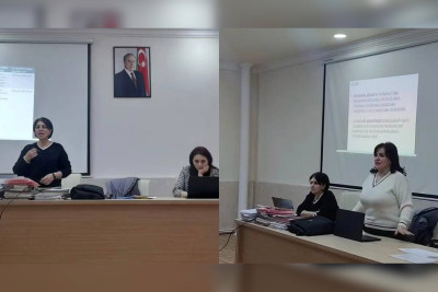 Tibb işçilərinin iştirakı ilə təlim baş tutub