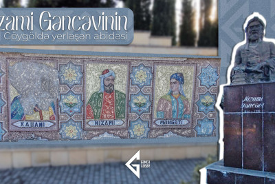 Nizami Gəncəvinin Göygöldə yerləşən abidəsi