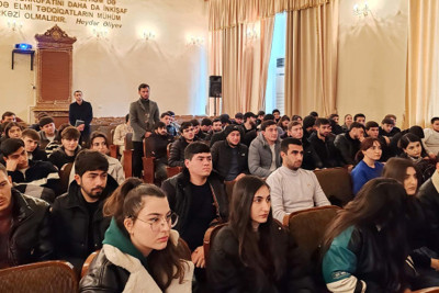 AQTA-nın mütəxəssisləri ADAU-nun tələbələri ilə görüşüblər