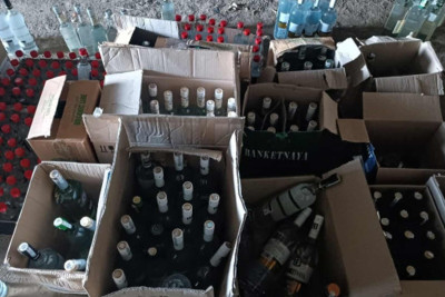 Saxta alkoqollu içkilər satan obyekt üzə çıxıb