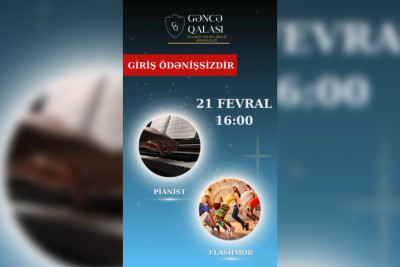 Gəncə Qalasında növbəti proqram hazırlanıb