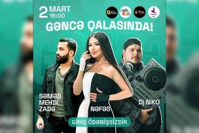Nəfəs ticarət mərkəzlərindən birində konsert verəcək