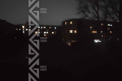 Prospektin qaranlıq olması sakinlər üçün çətinlik yaradıb