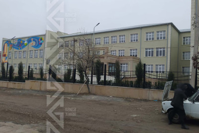 Raket hücumu zamanı zərər görən məktəb istifadəyə verilib