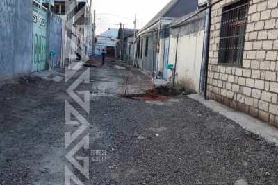 Oğuz küçəsindəki lüklər yol səthi ilə bərabərləşdirilir