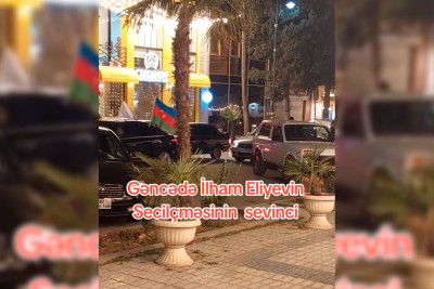 Şəhər sakinləri İlham Əliyevi dəstəkləyiblər