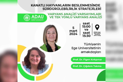 ADAU-da türk professorlar seminar keçəcəklər