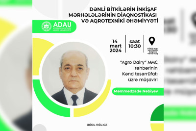 ADAU-da tələbələr üçün daha bir seminar keçiriləcək
