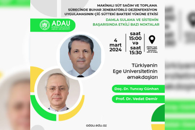 Azərbaycan Dövlət Aqrar Universitetində seminarlar baş tutacaq