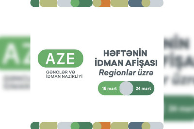 Həftənin idman afişası təqdim edilib