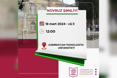 ATU-da Novruz şənliyi baş tutacaq