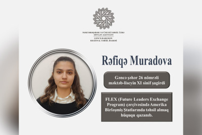 XI sinif şagirdi FLEX-də qalib olub