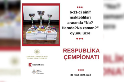 Məktəblilərimiz Respublika çempionatının finalına yüksəliblər