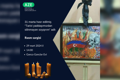 Gənclər Evində rəsm sərgisi keçiriləcək