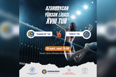 “Gəncə” VK ev oyununda “UNEC”i qəbul edəcək
