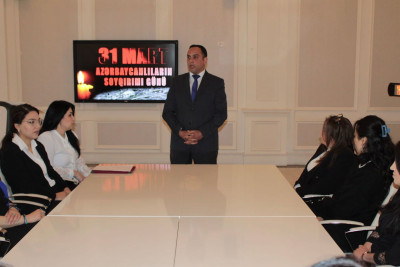 Heydər Əliyev Mərkəzində anım günü keçirilib