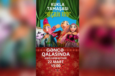 Uşaqlar üçün kukla tamaşası göstəriləcək