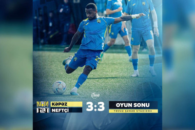“Kəpəz” “Neftçi” ilə heç-heçə edib