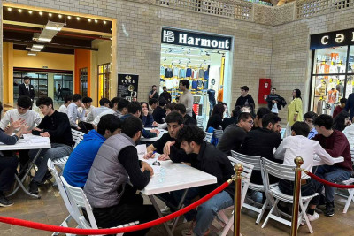 Tələbələr yarışda biliklərini sınayıblar