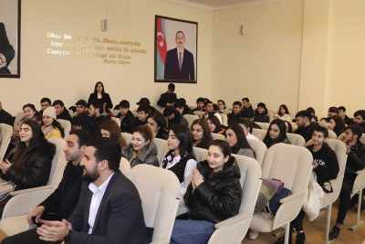 Tələbələr "Marketinqdə başlanğıc" adlı təlimdə iştirak ediblər