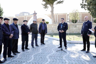 Sahibkarlar və sakinlər üçün "Açıq mikrofon" aksiyası keçirilib