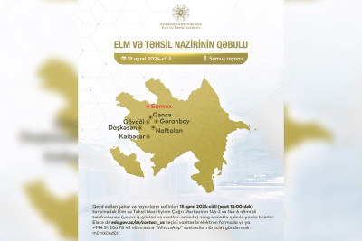 Emin Əmrullayev Gəncə sakinlərinin müraciətlərini dinləyəcək