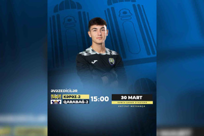 "Kəpəz-2" "Qarabağ-2"ni qəbul edəcək