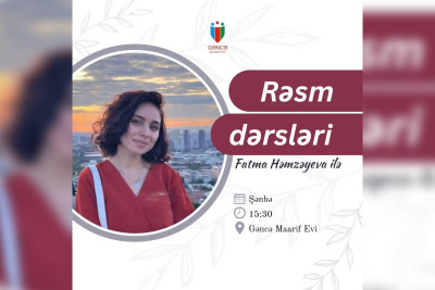 Ödənişsiz rəsm dərslərinə tələbə qəbulu başlayıb