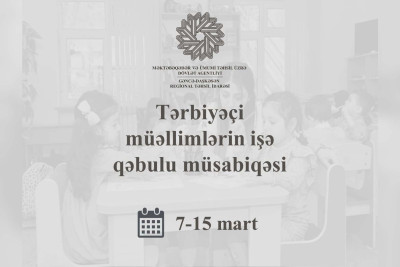 Məktəbəqədər təhsil müəssisələrində vakant yerlər var