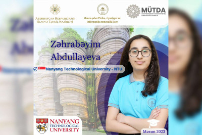 FRİTL-in məzunu məşhur universitetdə təhsil alacaq